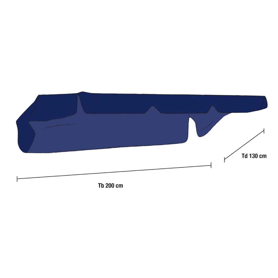 hammocktak olbia blå