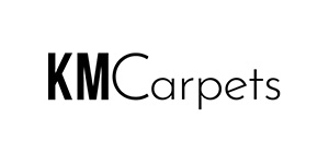 KM Carpet logo.